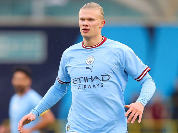Striker Manchester City, Erling Haaland.