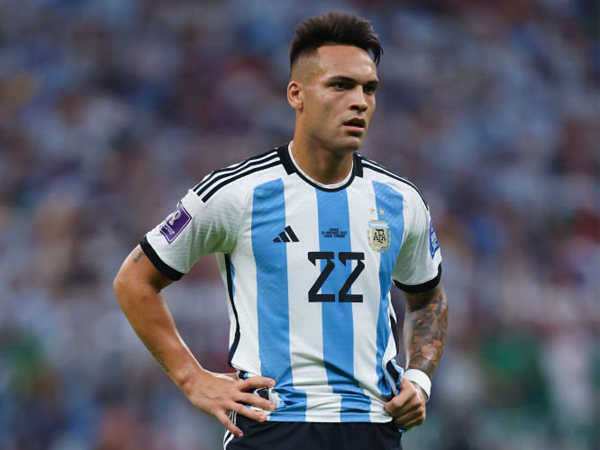 Striker timnas Argentina, Lautaro Martinez.