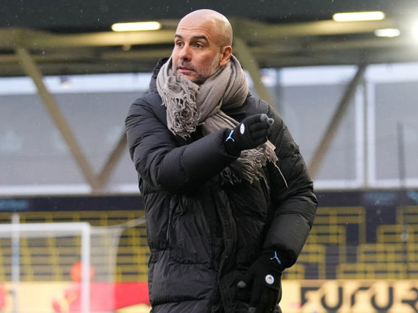 Manajer Manchester City, Pep Guardiola.