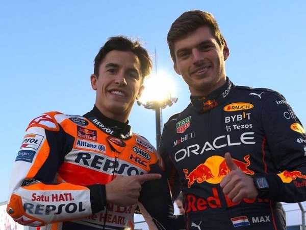 Max Verstappen mengaku terkesan dengan kehebatan Marc Marquez.