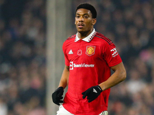 Striker Manchester United, Anthony Martial.