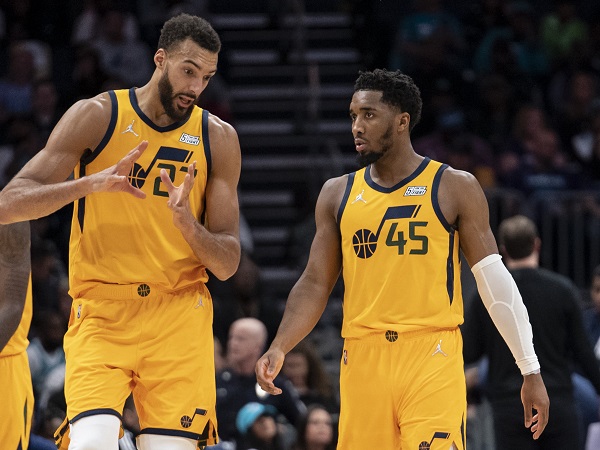 Rudy Gobert berharap bisa lihat Donovan Mitchell sukses di tim lain.