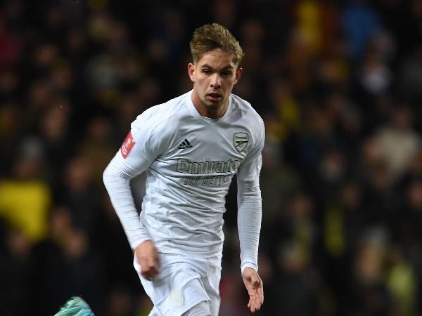 Gelandang Arsenal Emile Smith Rowe menantikan derbi London utara