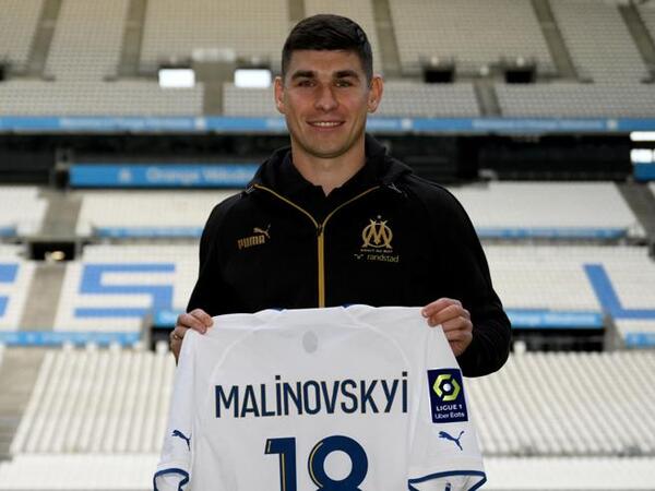 Ruslan Malinovskyi mengungkapkan jika ia seharusnya bisa bergabung lebih cepat dengan Olympique Marseille sejak musim panas tahun lalu / via OM Official