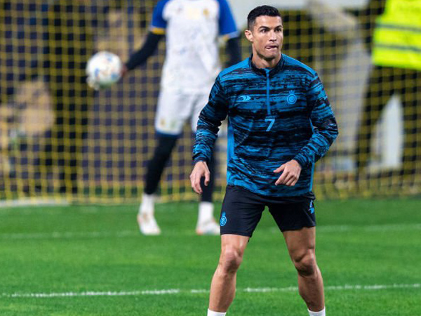 Penyerang Al Nassr, Cristiano Ronaldo.