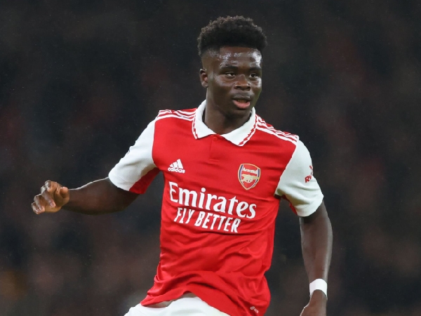 Bukayo Saka menjadi salah satu tokoh penting Arsenal musim ini