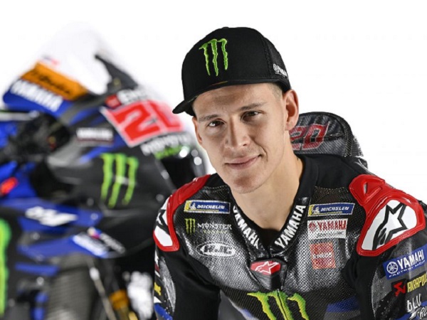 Pebalap Monster Energy Yamaha, Fabio Quartararo.