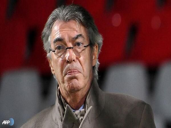 Massimo Moratti mengaku menyesal dulu menendang Clarence Seedorf dan Andrea Pirlo dari Inter Milan / via AFP