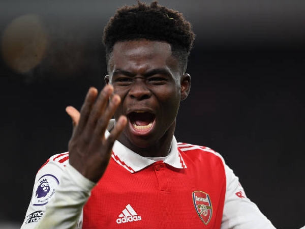 Bukayo Saka membobol gawang Manchester United dalam tiga pertandingan terakhir