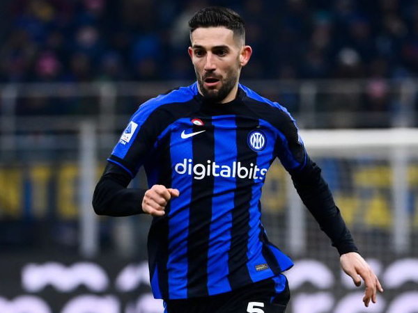 Gelandang Inter Milan, Roberto Gagliardini.