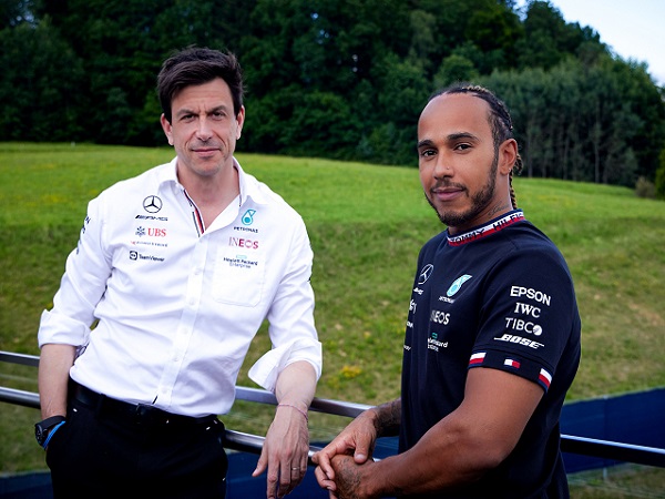 Lewis Hamilton, Toto Wolff, Mercedes