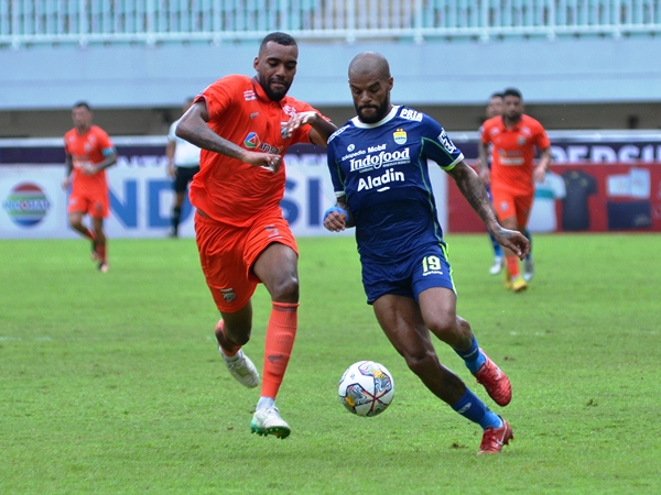 Persib menang 1-0 melawan Borneo FC lewat gol David da Silva