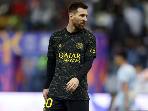 Penyerang Paris Saint-Germain, Lionel Messi.