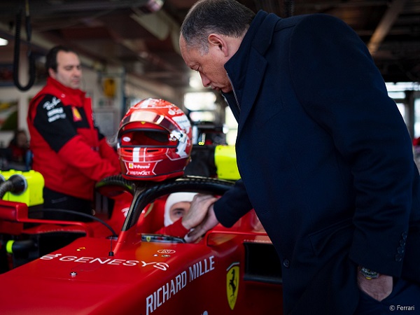 Ferrari, Frederic Vasseur