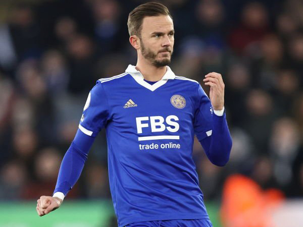 Gelandang Leicester City, James Maddison.