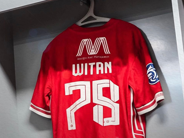 Witan Sulaeman gunakan nomor punggung 78 di Persija Jakarta