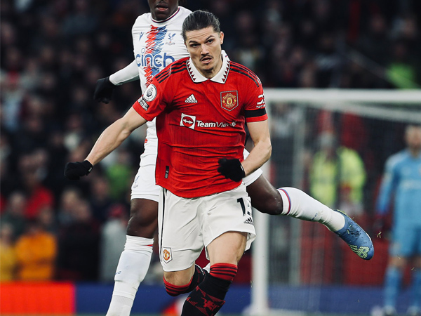 Gelandang Manchester United, Marcel Sabitzer.