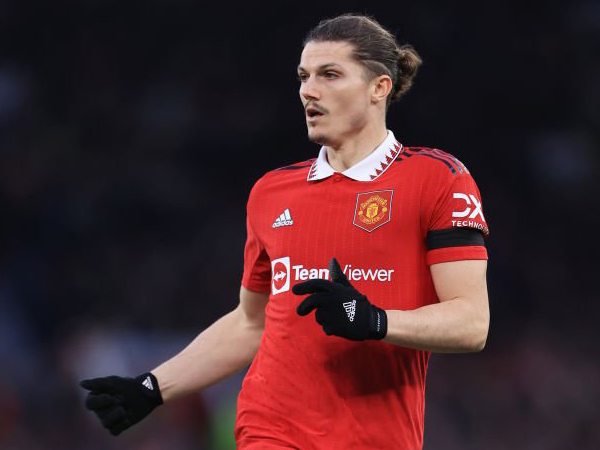 Gelandang Manchester United, Marcel Sabitzer.