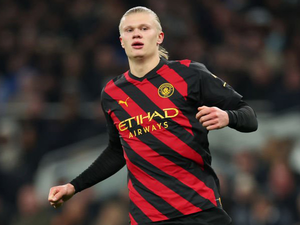 Penyerang Manchester City, Erling Haaland.