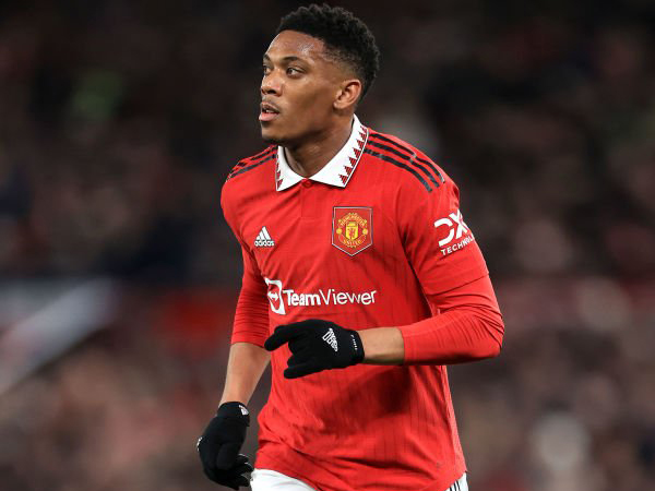 Penyerang Manchester United, Anthony Martial.