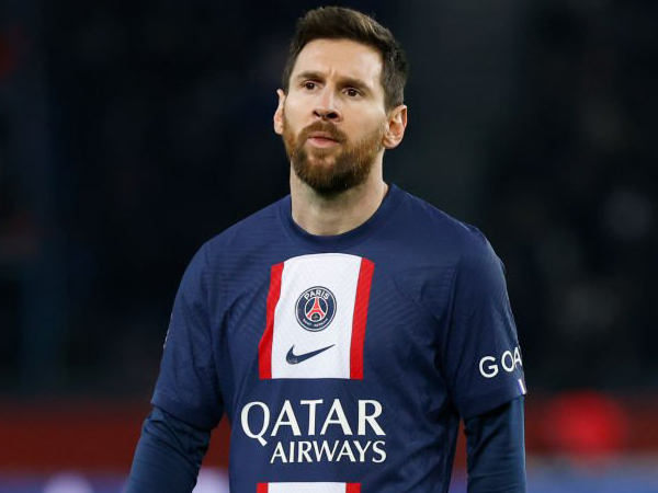 Penyerang Paris Saint-Germain, Lionel Messi.