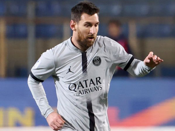 Penyerang Paris Saint-Germain, Lionel Messi.