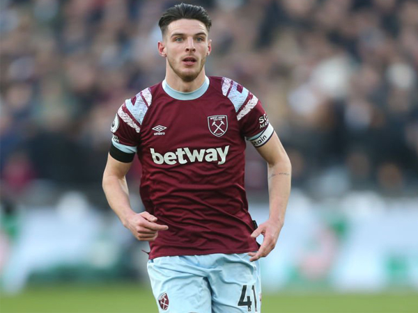 Gelandang West Ham United, Declan Rice.