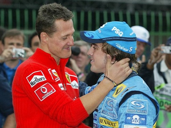 Michael Schumacher, Fernando Alonso