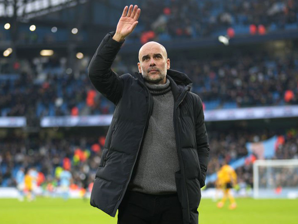 Manajer Manchester City, Pep Guardiola.