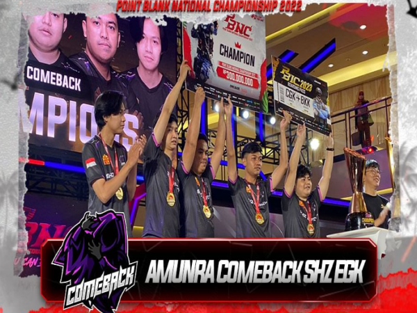 Tim Amunra Comeback Menang Comeback untuk Juara PBNC 2022