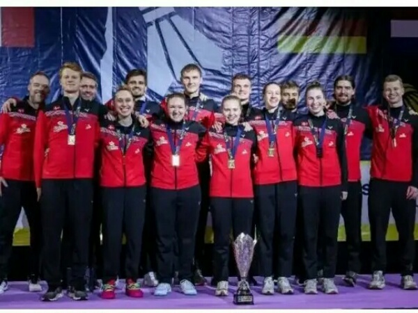 Denmark Kampiun Kejuaraan Beregu Campuran Eropa 2023