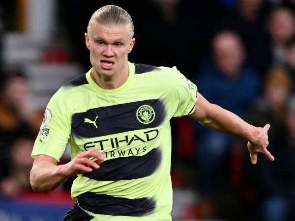 Striker Manchester City, Erling Haaland.
