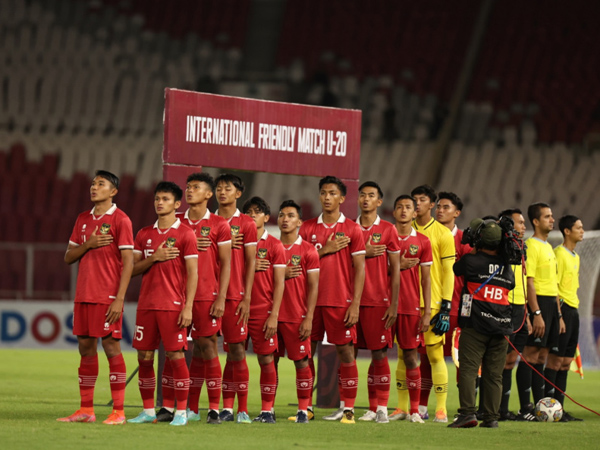 Skuat timnas Indonesia U-20 di Internasional Friendly Match