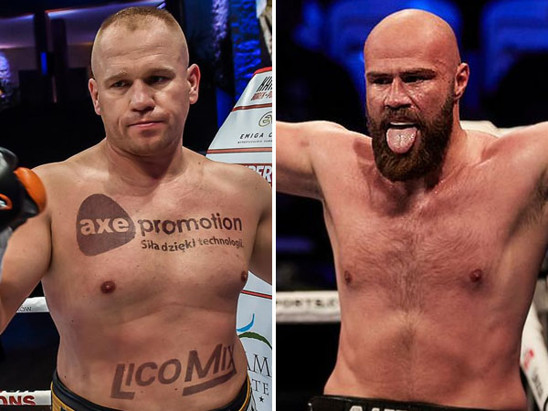 Lukasz Rozanski (kiri) dan Alen Babic (Sumber Foto: Proboxing)