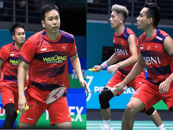 Ahsan/Hendra Jumpa Pramudya/Yeremia di Babak Pertama All England 2023