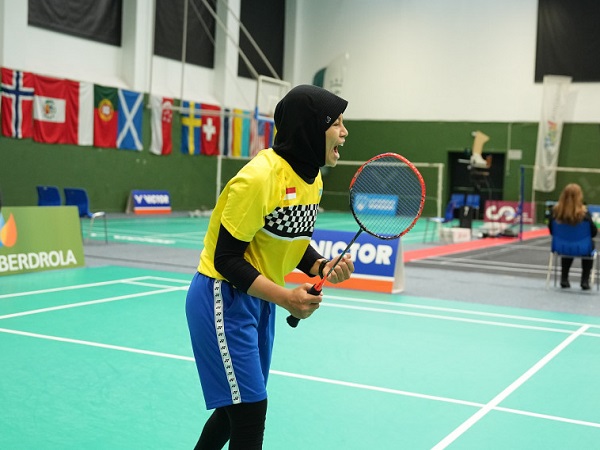 Sensasi Qonitah Jadi Kampiun Spanish Para Badminton International 2023