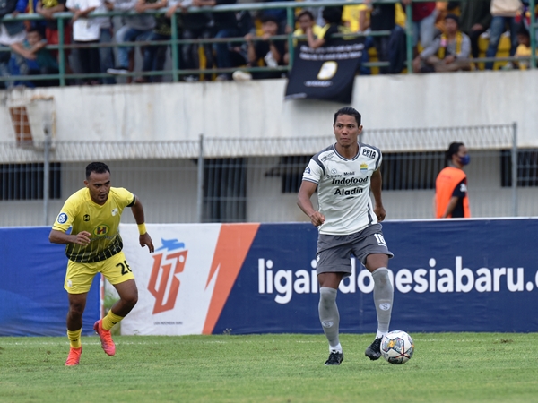 Achmad Jufriyanto di laga kontra Barito Putera