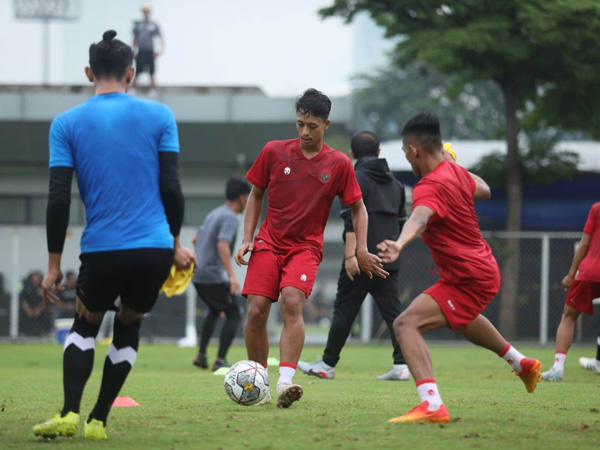 TC hari pertama timnas Indonesia U-22 persiapan SEA Games 2023