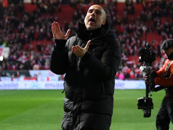 Manajer Manchester City, Pep Guardiola.