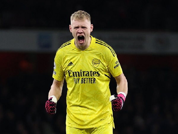 Penjaga gawang Arsenal, Aaron Ramsdale