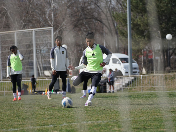 Pemain sayap timnas Indonesia U-20, Alfriyanto Nico