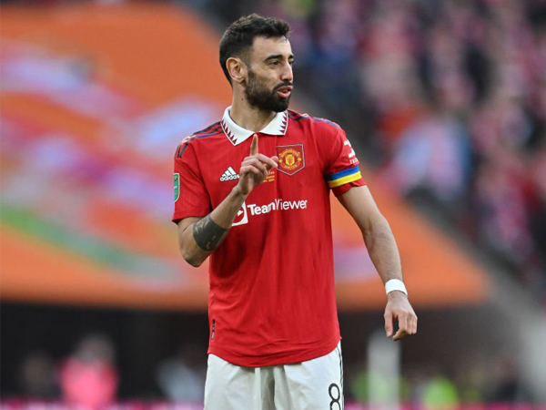 Playmaker Manchester United, Bruno Fernandes.