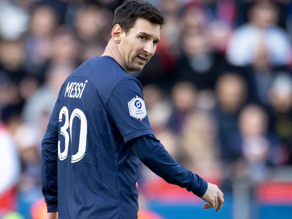 Penyerang Paris Saint-Germain, Lionel Messi.
