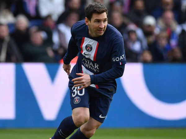 Penyerang Paris Saint-Germain, Lionel Messi.