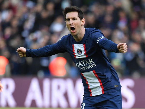 Penyerang Paris Saint-Germain, Lionel Messi.