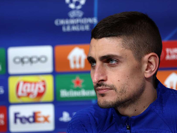 Gelandang Paris Saint-Germain, Marco Verratti.