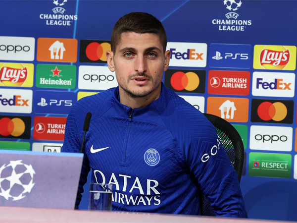 Gelandang Paris Saint-Germain, Marco Verratti.