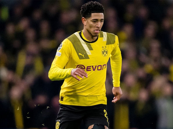 Gelandang Borussia Dortmund, Jude Bellingham.