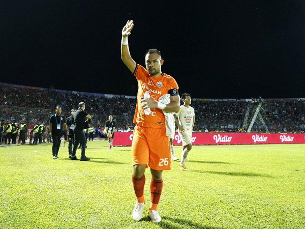 Kiper sekaligus kapten Persija Jakarta, Andritany Ardhiyasa