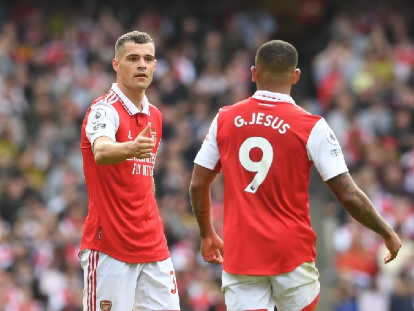 Granit Xhaka menantikan kembalinya Gabriel Jesus ke skuat Arsenal